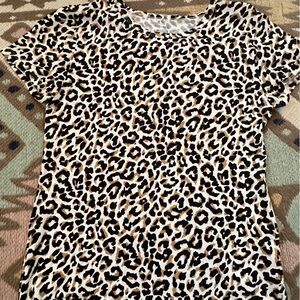 COPY - J Crew leopard shirt